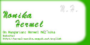 monika hermel business card